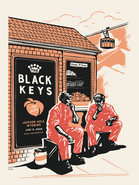 The Black Keys poster - Jackson Hole, WY 2026