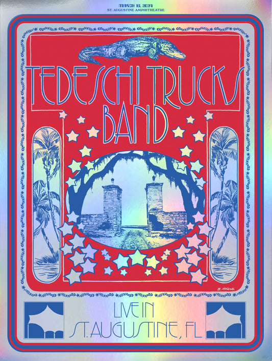 FOIL - Tedeschi Trucks Band St. Augustine 3.16.24